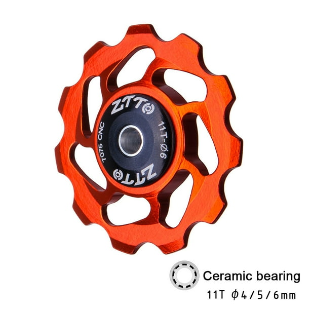 Bike Bicycle Rear Derailleur MTB Ceramic 11T Bearing Jockey Wheel Pulley Road Bike Bicycle Rear Derailleur MTB Ceramic 11T Bearing Jockey Wheel Pulley Road